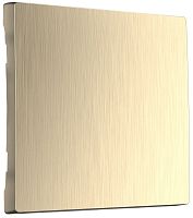 Лицевая панель Werkel для 1-кл. выключателя шампань рифленый картинка